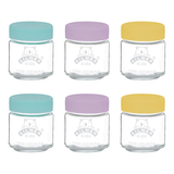 Kilner Set Of 6 Kids Jars 110ml, Glass