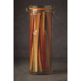 Kilner Facetted Glass Clip Top Tall Jar Capacity, 2.2 Litre