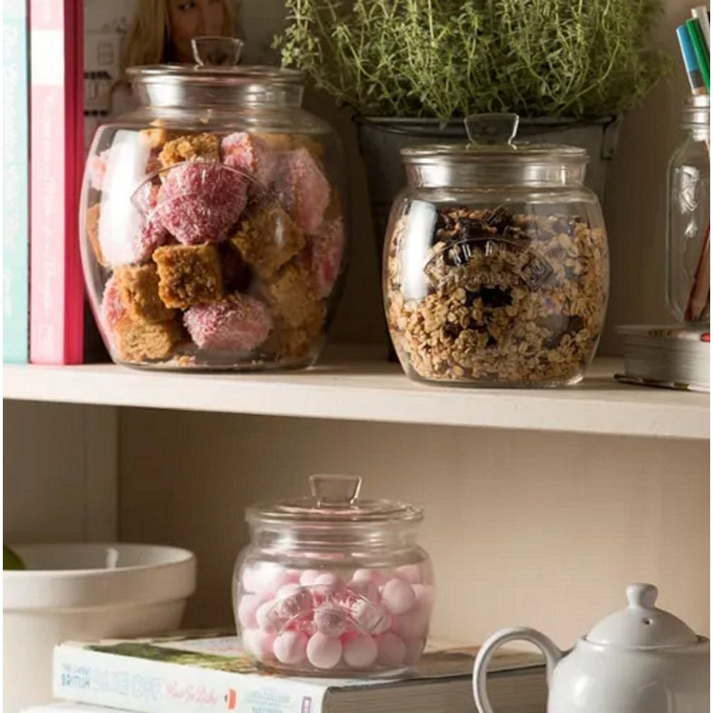 Kilner Universal Storage Jar, Clear, 0.85 Litre