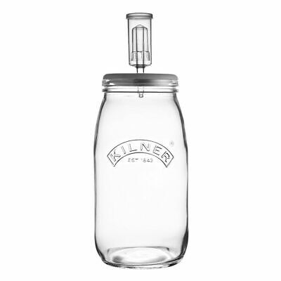 Kilner Set With Silicone Lid, Glass, Fermentation 3L