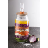 Kilner Set With Silicone Lid, Glass, Fermentation 3L