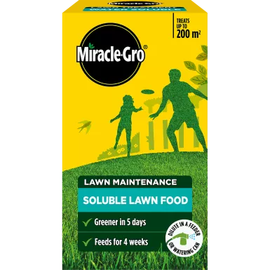 Miracle Gro Water Soluble Lawn Food