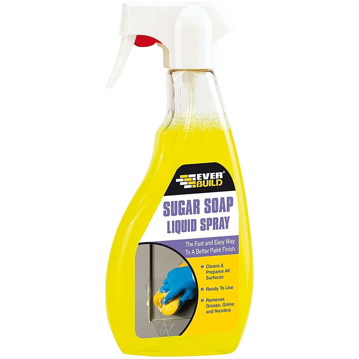 Everbuild Sugar Soap Trigger Spray - 500ml