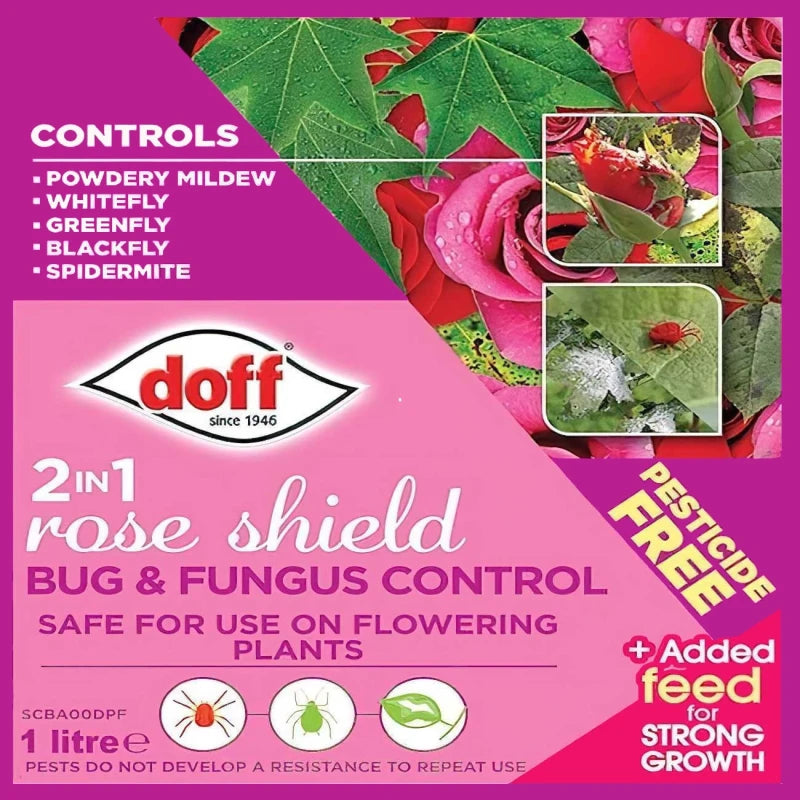 Doff 2 In 1 Rose & Shrub Shield 1L