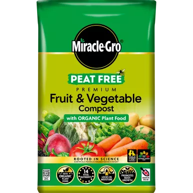 Miracle Gro Organic Fruit & Veg Peat Free Compost