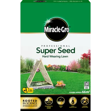 Miracle Gro Professional Super Seed Hard Wearing Lawn