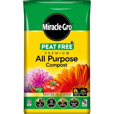 Miracle Gro Premium All Purpose Peat Free Compost