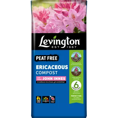 Levington Peat Free Ericaceous Compost With John Innes