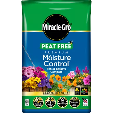 Miracle Gro Moisture Control Peat Free Compost