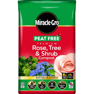 Miracle Gro Peat Free Rose, Tree & Shrub Compost