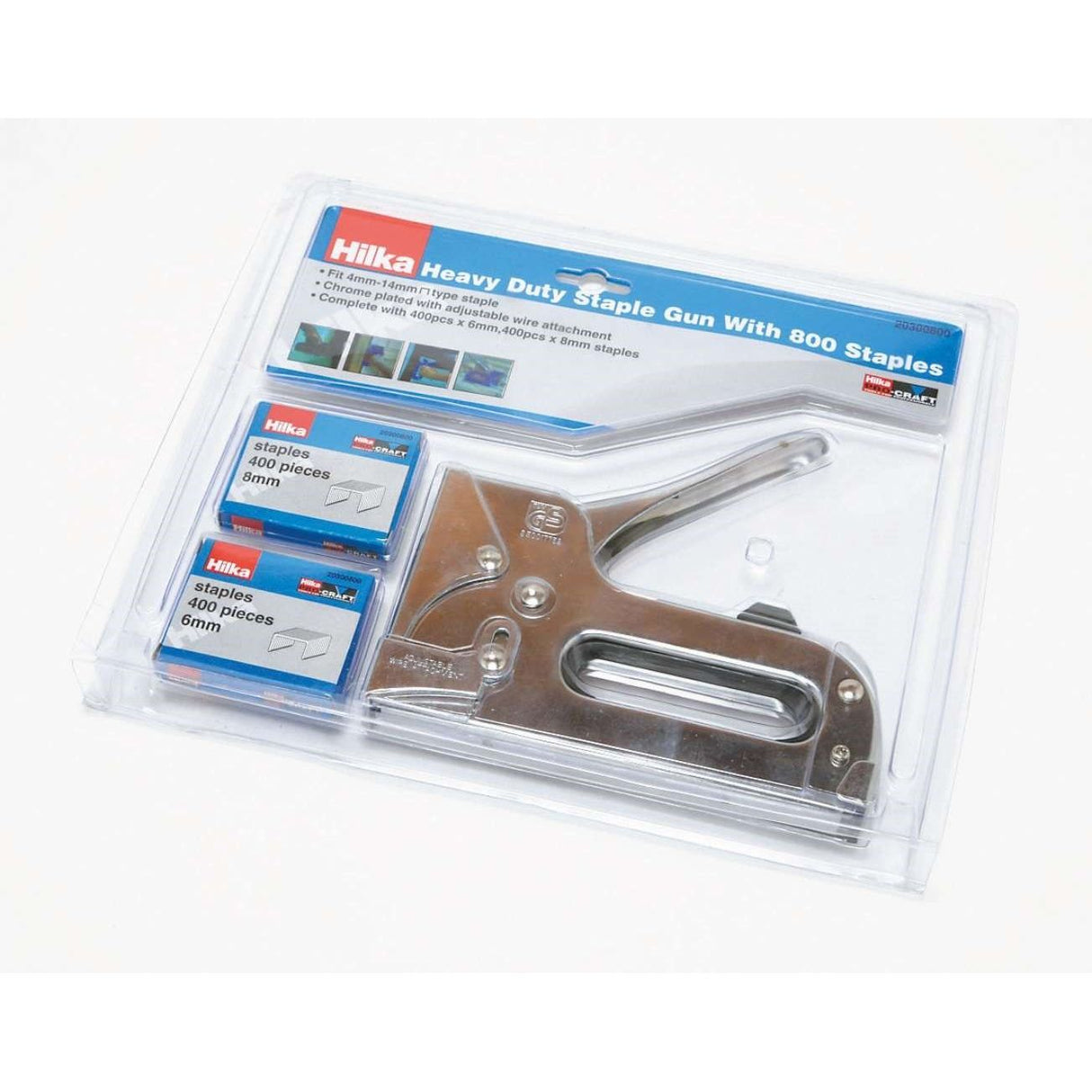 Hilka Hd Staple Gun W/800 Staples