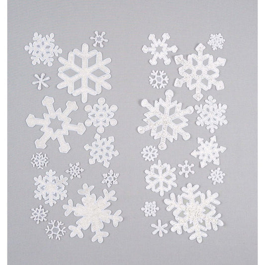 Premier Snowflake Window Sticker Set 13 Pack