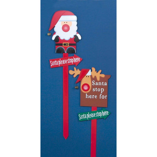 Premier Christmas Wooden Stake