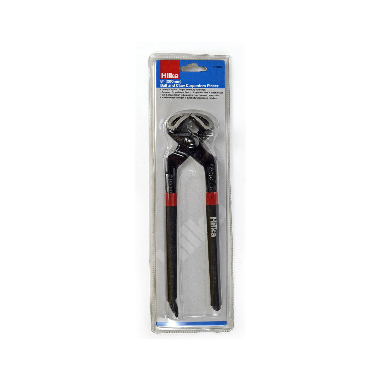 Hilka 8" Ball & Claw Carpenters Pincer