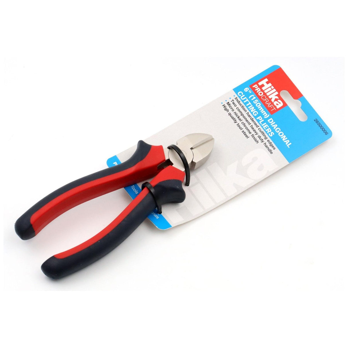 Hilka 6" Heavy Duty Diag Cut Pliers