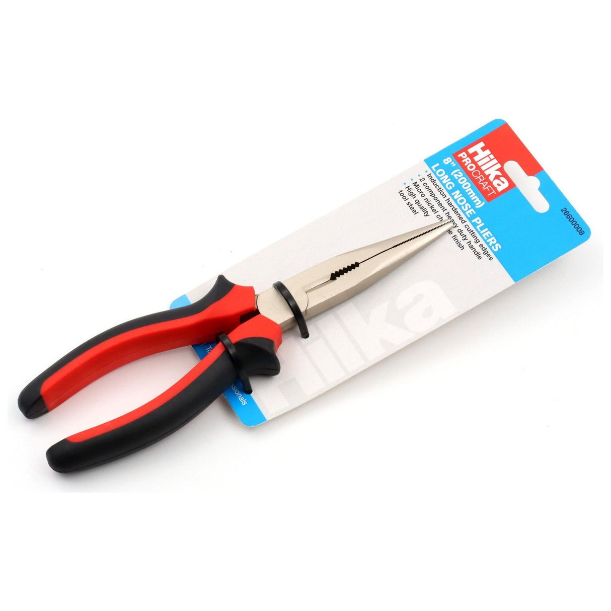 Hilka 8" Heavy Duty Longnose Pliers