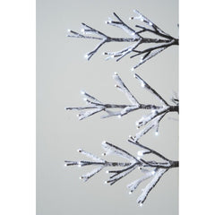 Kaemingk LED 3 Mini Xmas Trees with Snow