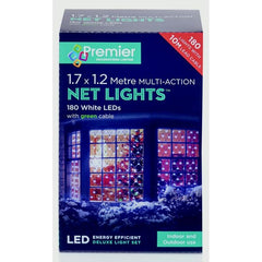 Premier Multi-Action LED Net Lights 360 LED 3.5x 1.2m Warm White