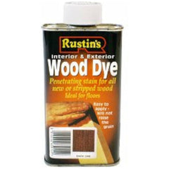 Rustins Interior & Exterior Wood Dye 250ml