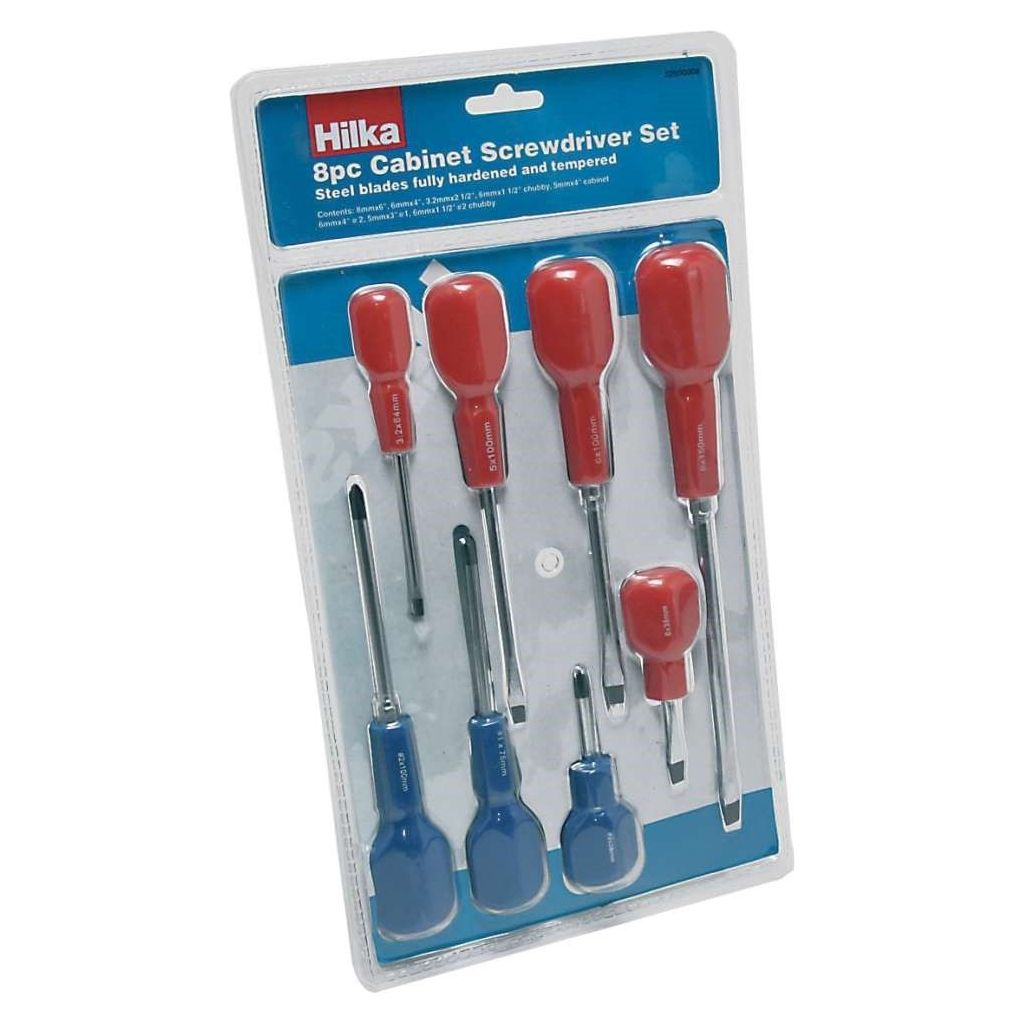 Hilka 8e   Cabinet Screwdriver Set