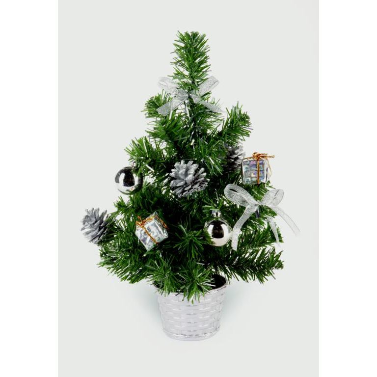 Premier Dressed Tree 60cm Silver