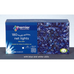 Premier Multi Action Blue White Net Light 180 LED