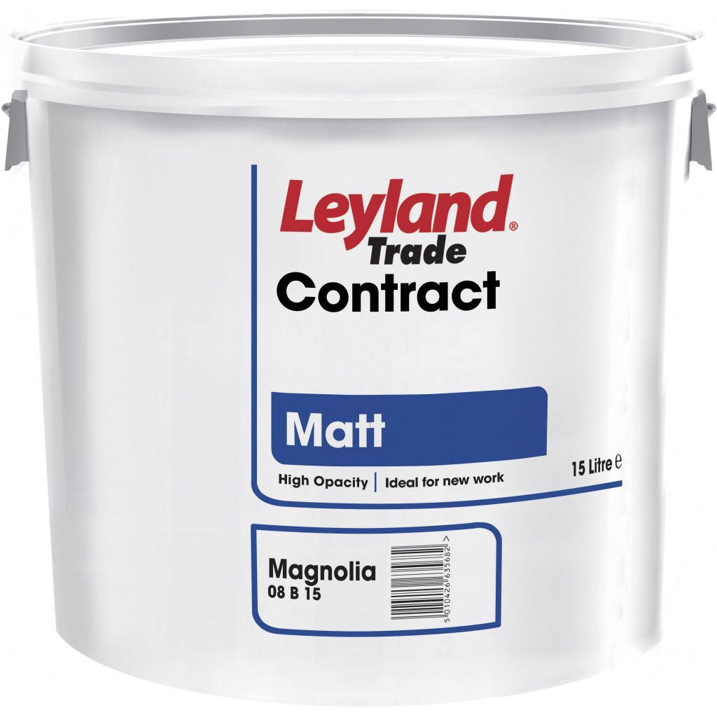 Leyland Trade Contract Matt - Magnolia 15L