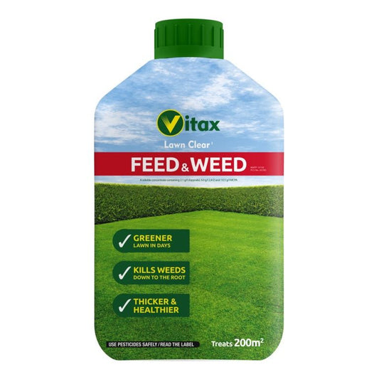 Vitax Liquid Lawn Feed & Weed 100sqm