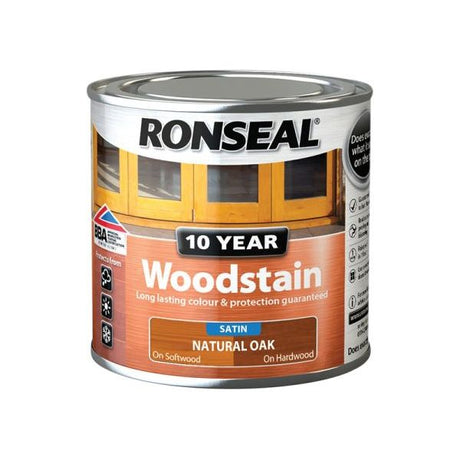 Ronseal 10 Year Woodstain - Satin