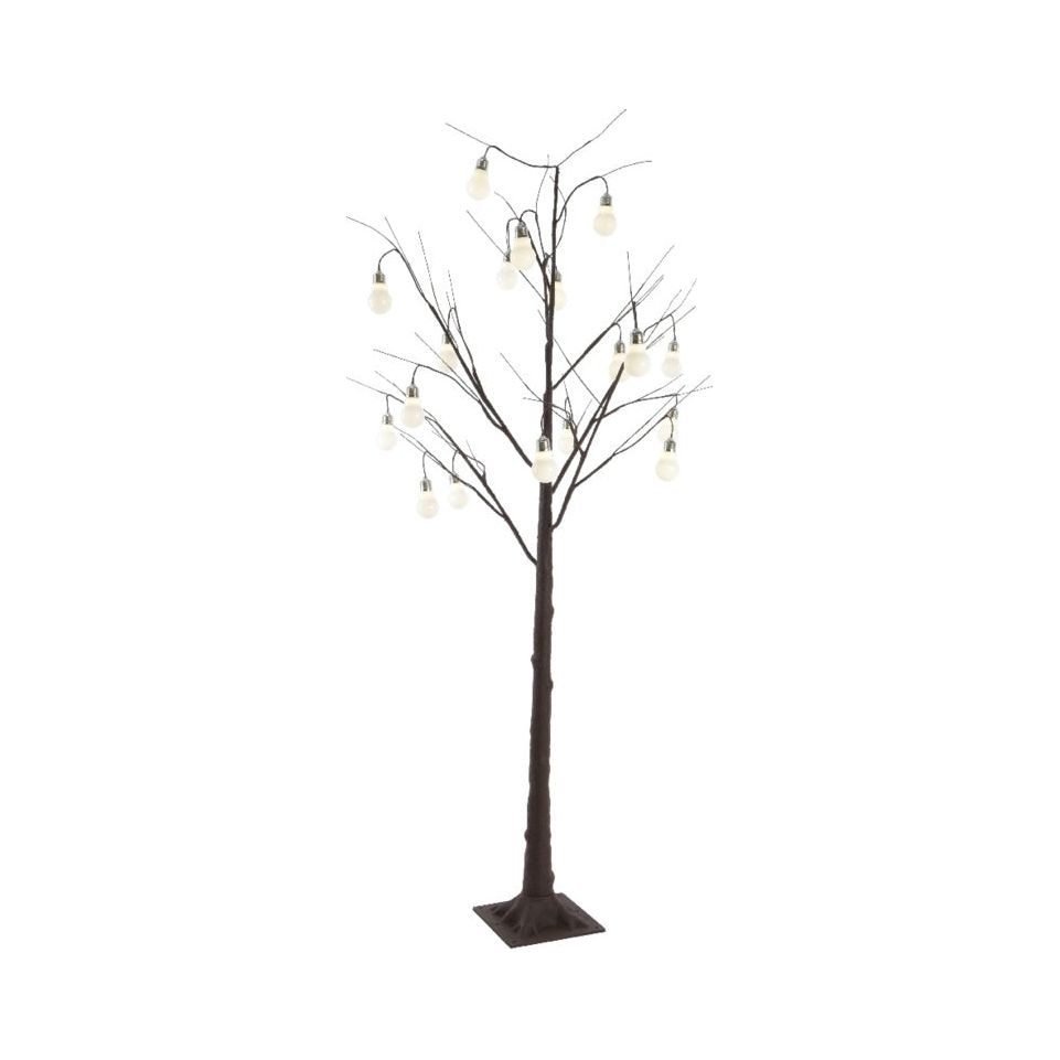 Kaemingk LED Tree Brown & Warm White