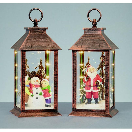 Premier Lit Lantern Asstsanta And S/Man 35cm