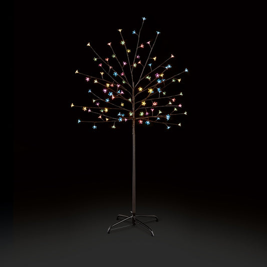 Premier Cherry Tree With Timer 96 White LED 1.5m