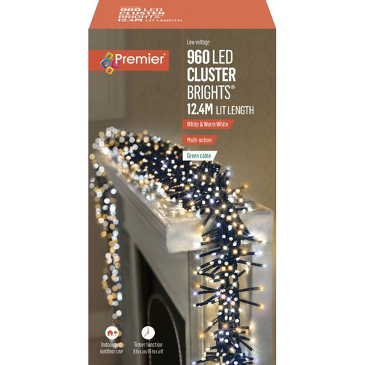 Premier 960 LED Multi Action Clusters With Timer