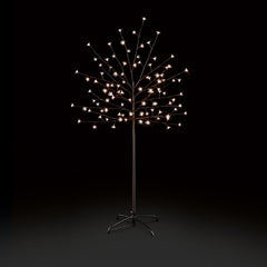 Premier Cherry Tree With Timer 96 White LED 1.5m