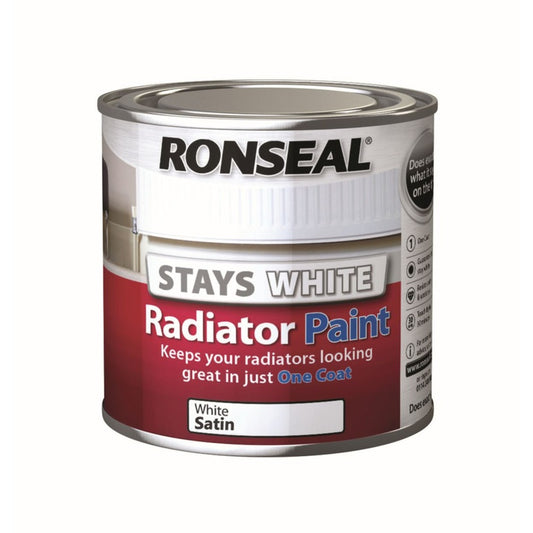 Ronseal Stays White Radiator Paint