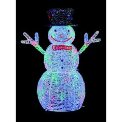 Premier Acrylic Snowman 23cm Assorted Colours