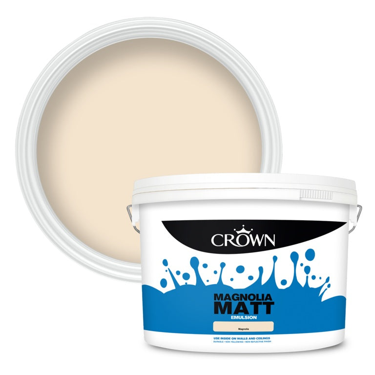 Crown Non Breatheasy Matt Emulsion 10L Magnolia