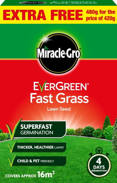 Miracle Gro Fast Grass Seed Promo