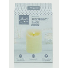 Premier Textured Candle With Timer