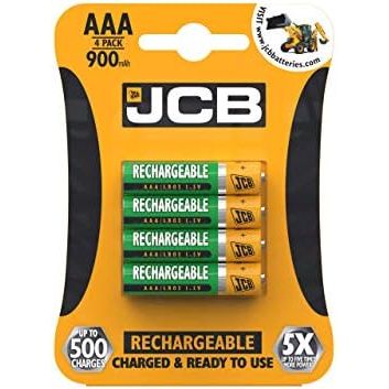 Jcb Recharge Aaa 4Pk 900Mah S5352