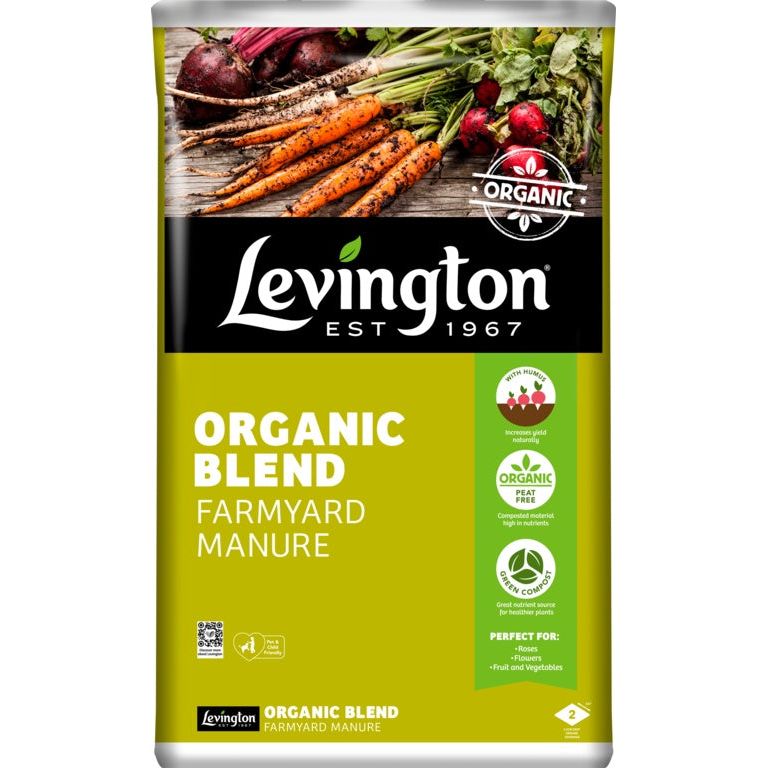 Levington Organic Peat Free Blend Farm Manure