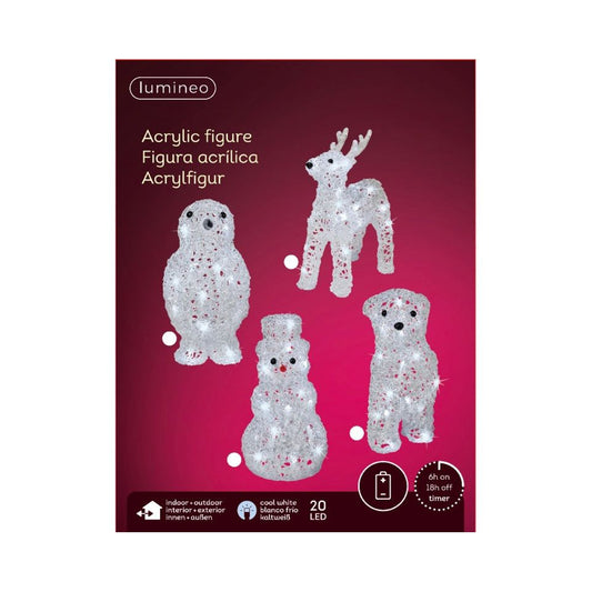 Kaemingk LED Acrylic Figures