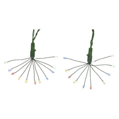 Kaemingk Micro Big LED Bouquet Multi Coloured/Green Cable