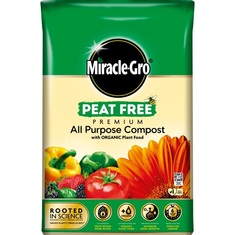 Miracle Gro All Purpose Organic Peat Free Compost
