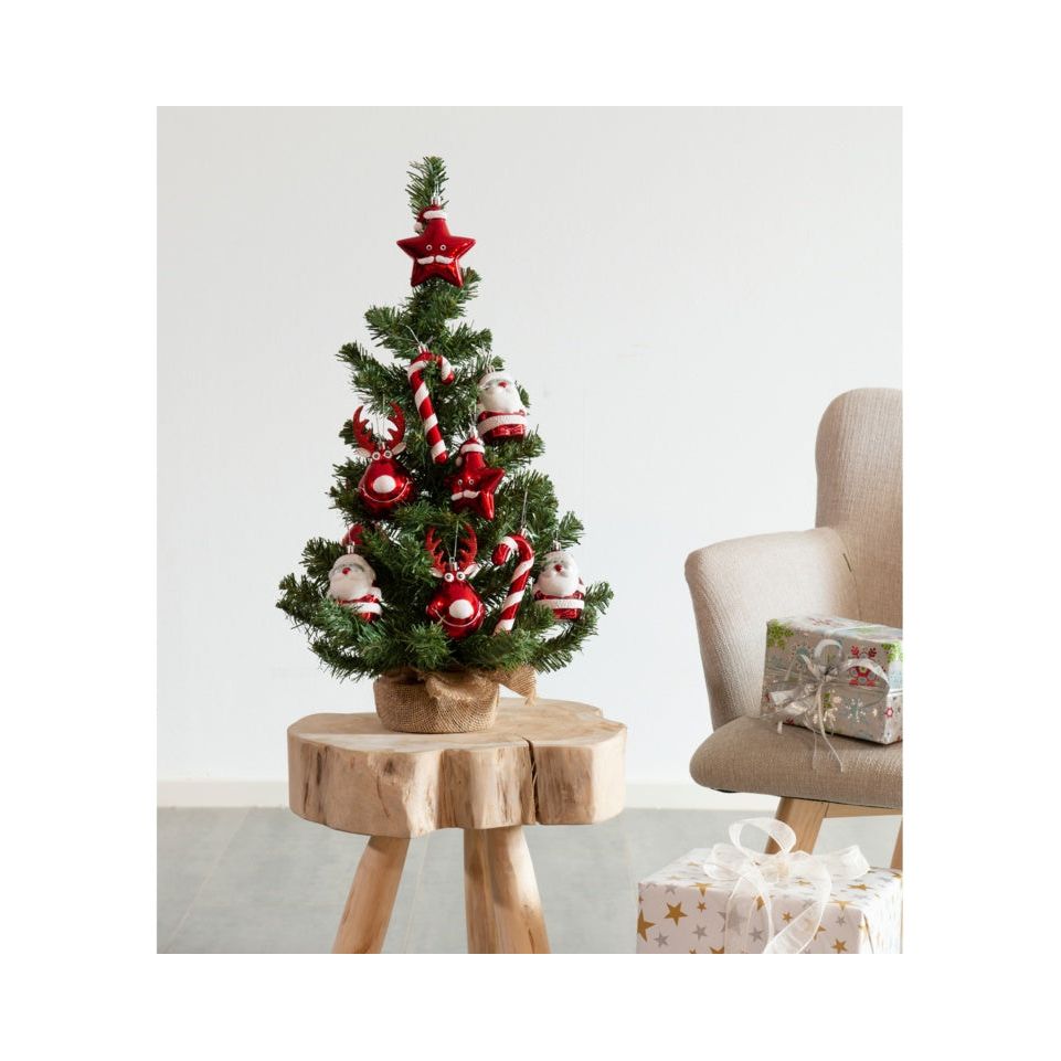 Kaemingk Imperial Mini Decorated Tree 60cm Green/Multi