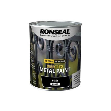 Ronseal Direct To Metal Paint - Gloss