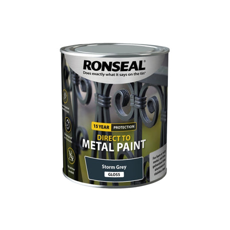 Ronseal Direct To Metal Paint - Gloss