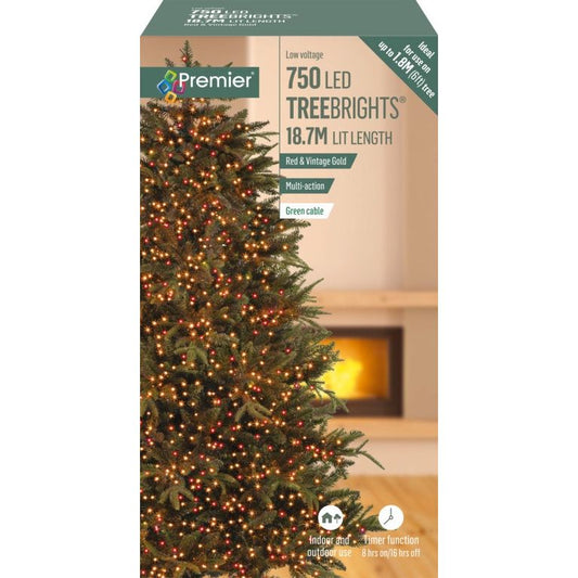 Premier Multi Action LED Tree Brights 750 LEDs