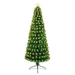 Premier Fibre Optic Tree Warm White Ball Decoration