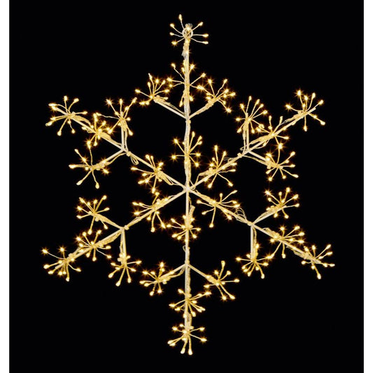 Premier Snowflake 300 Warm White LEDs 40cm